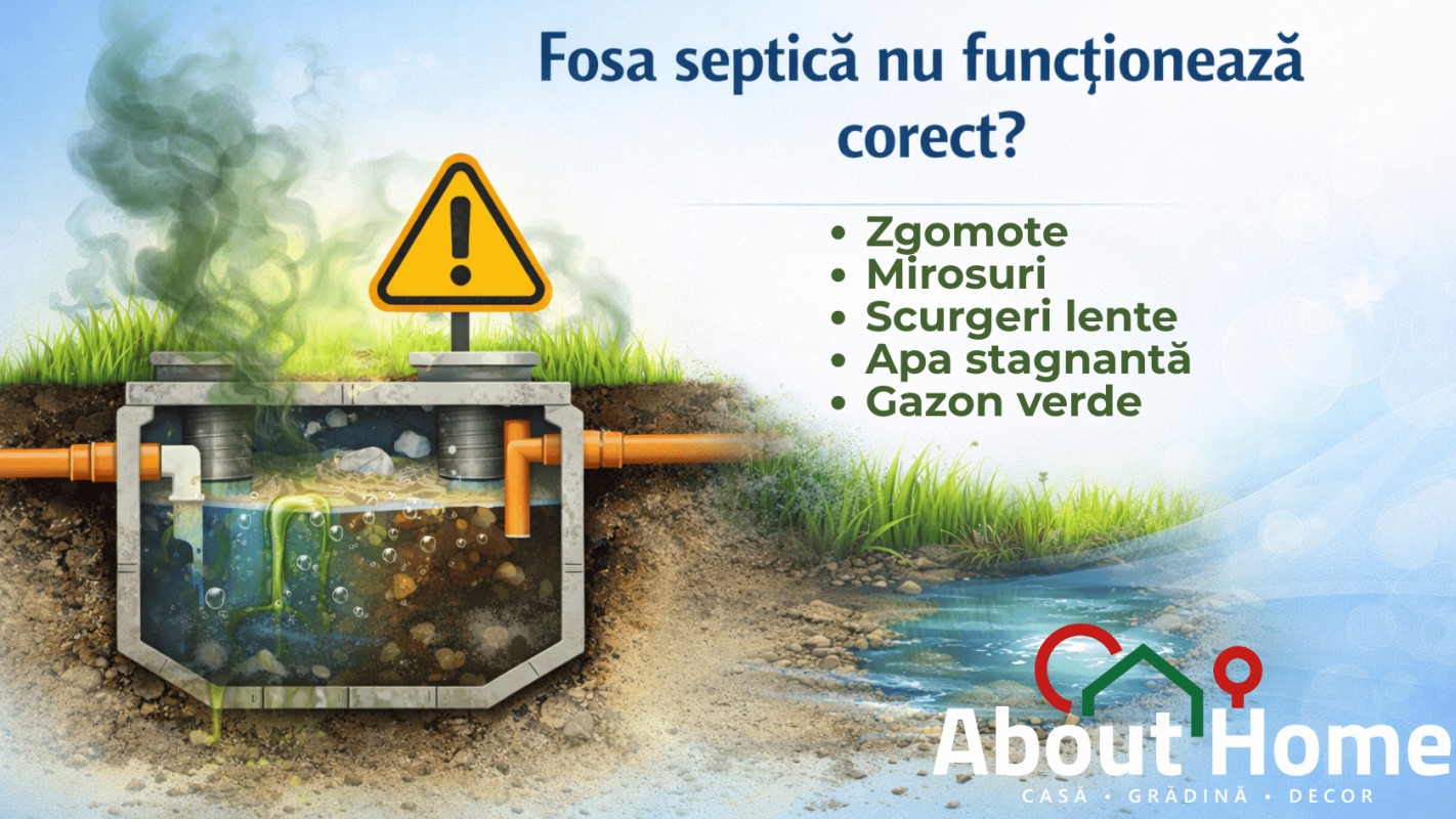 Semne că fosa septică nu funcționează corect și cum poți preveni problemele