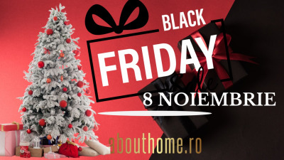 Black Friday 2024 la AboutHome.ro – 8 Noiembrie! - Reduceri brazi de Crăciun și decorațiuni