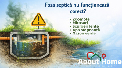 Semne că fosa septică nu funcționează corect și cum poți preveni problemele