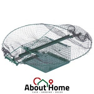 Capcană pentru uliu, vultur, șoim Buha,  captură vie, 100 cm, compartiment pentru momeală, ochiuri 2.5x2.5 cm