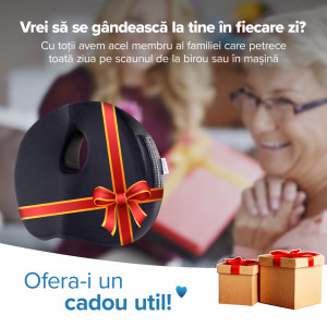 Perna Ortopedica Suporto Coccis pentru scaun de birou sau masina
