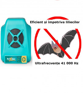 Aparat profesional PestXRepel 6 in 1, frecventa 41000 Hz, anti lilieci, anti soareci, anti sobolani, anti rozatoare, anti veverite, anti vulpi