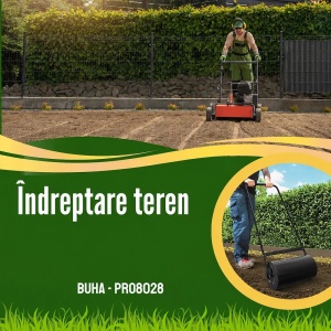 Tăvălug gazon și grădină profesional 61 litri, dimensiune 80 x 28 cm, umplere apă/nisip, oțel inoxidabil, pentru nivelare gazon, negru