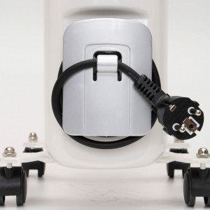 Calorifer electric cu ulei cu 11 elementi, putere 2000 W, 3 trepte de putere, termostat, protectie la supraincalzire, recomandat pana la 30 m², alb