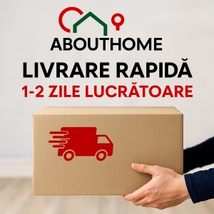 Brad artificial împodobit Buha, 50 cm, accesorii incluse, instalație LED cu 20 lumini incluse, 54 ramuri - Img 8