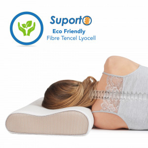 Perna de dormit ergonomica hipoalergenică - Tencel Lyocell