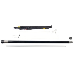 Sperietoare de păsări tip zmeu șoim, 9 metri,  kit complet zmeu + prăjină telescopică, anti grauri, anti porumbei, anti ciori, anti vrabii, anti prigorii