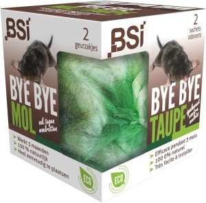 Pastile anti cârtițe și orbete ByeBye© Mole, 2 bucăți, acțiune 3 luni, non-toxic animale de companie