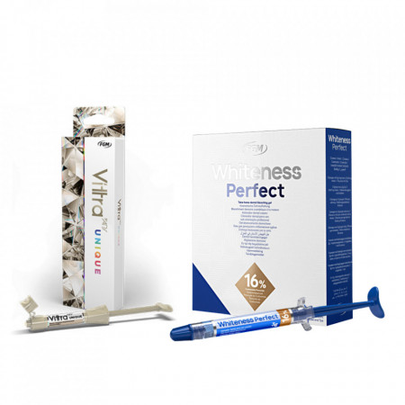 Promo Vittra APS Unique 2 g + Whiteness Perfect 16% Kit FGM