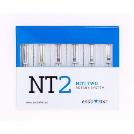 Ace rotative NiTi Tee Two 6 buc Endostar