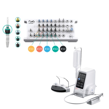 Pachet Avantaj Plus 20 implanturi + Trusă chirurgicală + Fiziodispenser Implant Air Woodpecker