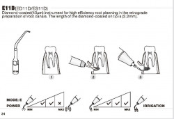 Ansa Endo ED11D Diamantata DTE/SATELEC Woodpecker