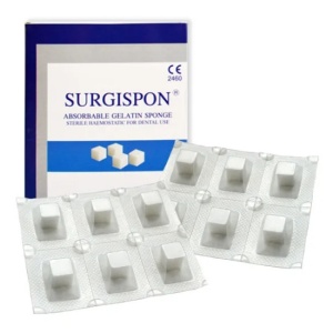 Bureti hemostatici 10x10x10 mm 32 buc Surgispon