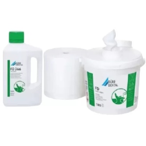4 x Dezinfectant rapid pentru suprafete sensibile 2,5 L FD 366 + cutie servetele uscate 100buc GRATUIT