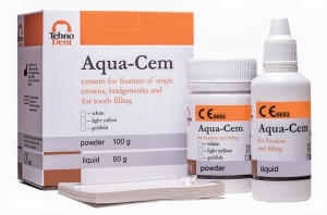 Aqua - Cem 10 g pulbere + 60 g lichid TehnoDent