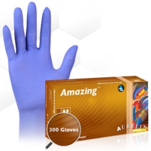 Manusi nitril nepudrate Aurelia Amazing cutie 300 buc Supermax - Img 2