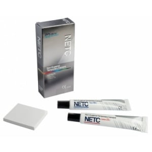 NETC - ciment temporar fara eugenol tub 40 g + 14 g catalizator Meta Biomed