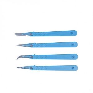 Lame bisturiu cu mâner 10 buc Surgeon