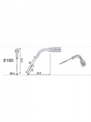 Ansa Endo E15D Diamantata EMS Woodpecker