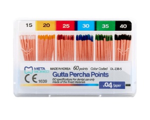 Conuri Gutaperca 04 cutie 60 buc Meta Biomed