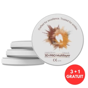 Disc zirconiu 3D-PRO Multilayer 98x20 mm Schulzer