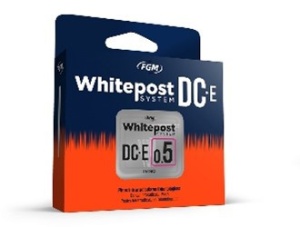Whitepost DC-E Pivoți fibră sticlă intro kit cu freze FGM