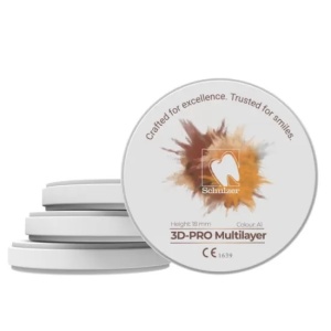 Disc zirconiu 3D-PRO Multilayer 98x20 mm Schulzer