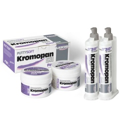 KromopanSil Fast Kit (Putty soft fast 2x300 ml) + Light Body fast 2x50 ml Lascod