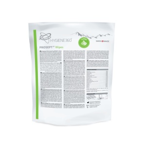 Servetele dezinfectante Prosept Jumbo rezervă 100 buc Hygiene360 EXP: 7 Septembrie 2026