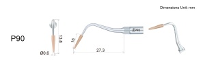 Ansa detartraj implant P90 Woodpecker - Img 4