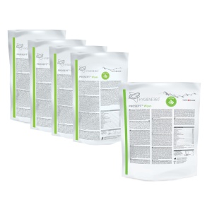 Pachet 4 x Servetele dezinfectante Prosept rezerva 120 buc + Servetele dezinfectante Prosept Jumbo rezerva 100 buc Hygiene360 GRATUIT