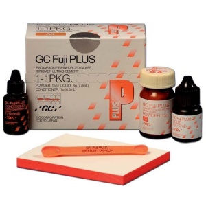 Fuji Plus 1-1 set 15 g pulbere + 7 ml lichid + 6.5 ml conditioner GC