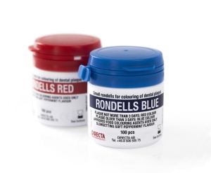 Indicator placa Rondell Red/Blue 100 buc Directa Dental - Img 2