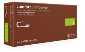 Manusi nepudrate latex 100 buc Mercator