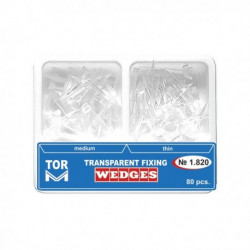 Pene plastic transparente set 80 buc 1820 TOR VM