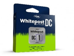White Post DC Pivoți fibră sticlă intro kit cu freze FGM