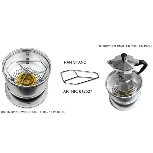 612527 Stand inox vase mici pentru sistemele, Trangia - Img 4
