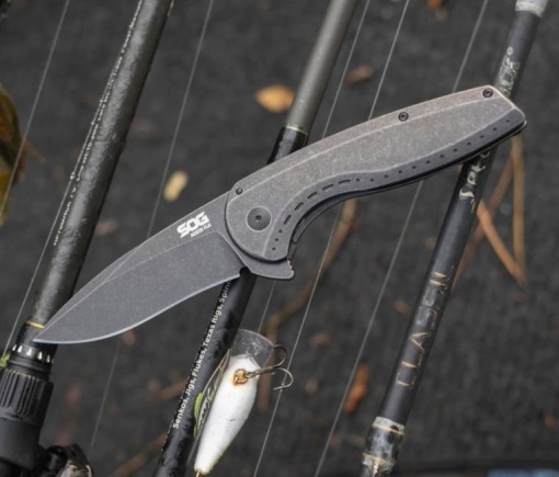 Briceag Aegis FLK 2.0 Black - Drop Point, SOG - Img 6