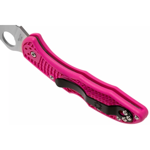 Briceag Delica® 4 FRN roz, Spyderco - Img 4