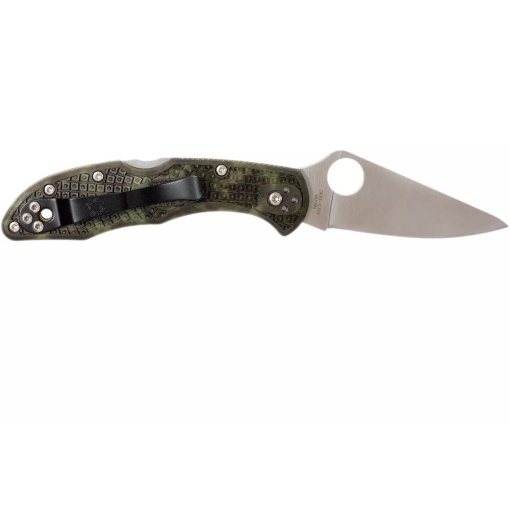 Briceag Delica® 4 FRN Zome Green, Spyderco - Img 9