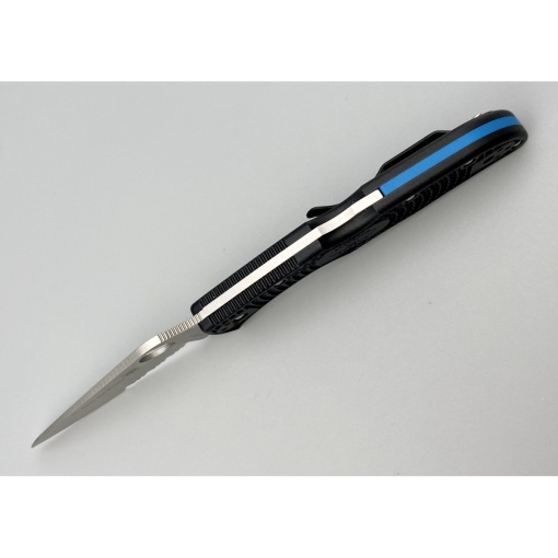 Briceag Endela® Lightweight Thin Blue or Red Line, Spyderco - Img 10