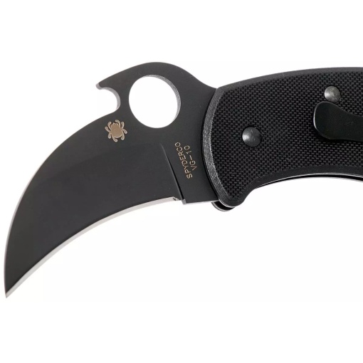 Briceag Karahawk™ G-10 All negru, Spyderco - Img 2