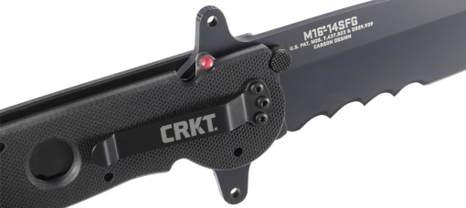 Briceag M16-14SFG Special Forces Black w/Veff Serrations, CRKT - Img 7