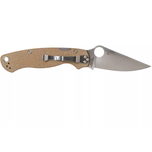 Briceag Para Military™ 2 CPM CRU-WEAR Micarta, Spyderco - Img 8