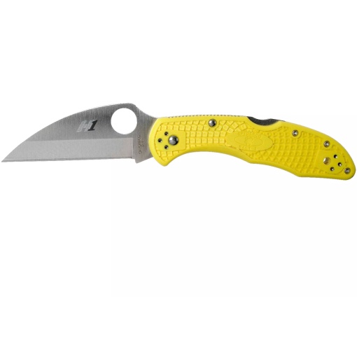Briceag Salt® 2 FRN Yellow Wharncliffe , Spyderco - Img 2