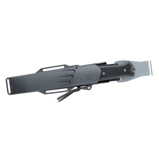 Cutit de supravietuire si bushcraft Fallkniven S1xb – Tungsten Carbide- lama neagra - Img 3