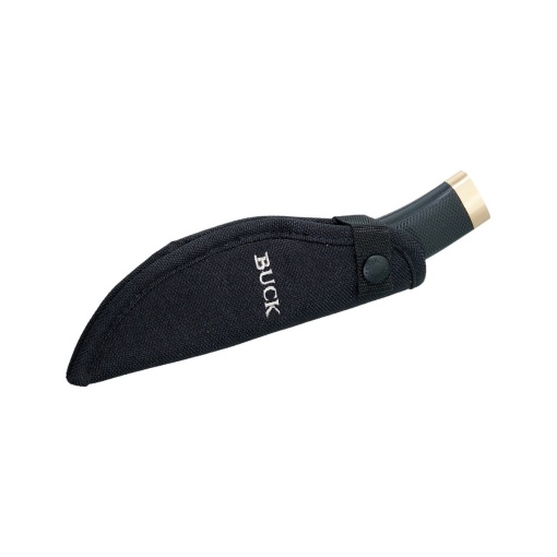 Cutit de vanatoare Zipper cu carlig si maner din cauciuc, Buck Knives - Img 3