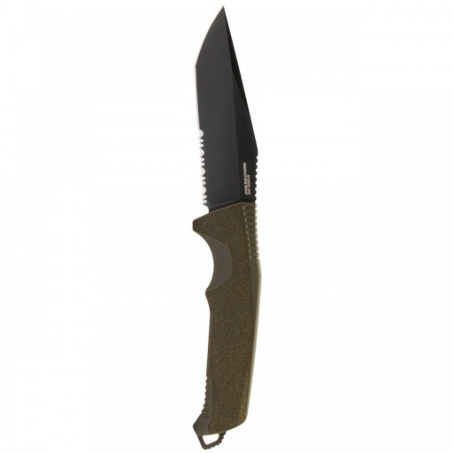Cutit lama fixa SOG Trident FX - Serrated - OD - Img 2