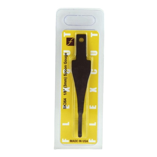 Dalta cu cap adanc in forma de U pentru sculptura/cioplire lemn, fara maner, Flexcut - Img 2