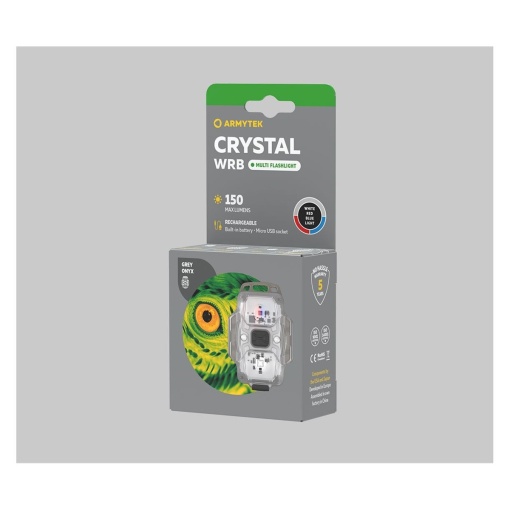Lanterna breloc Armytek Crystal WRB Gri - Img 3